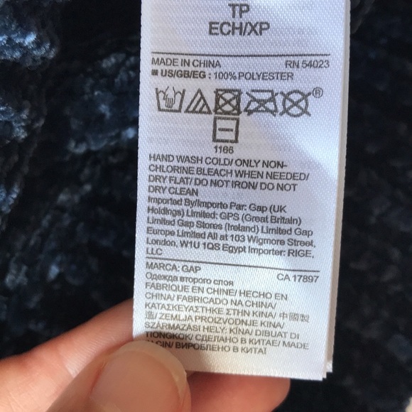 Gap women’s constellation blue v neck sweater size xs - Picture 4 of 12